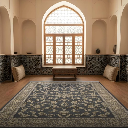 فرش ماشینی ۷۰۰ شانه تراکم ۲۵۵۰ طرح آنا دودی