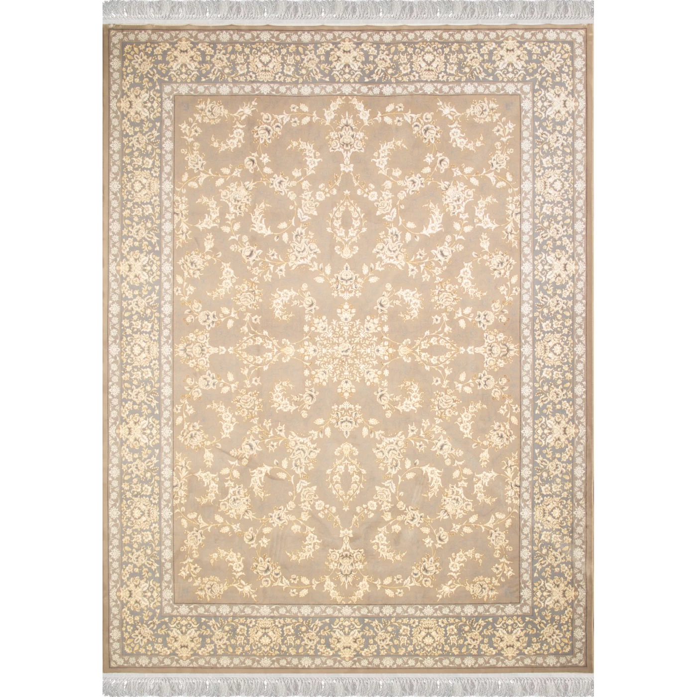 فرش ماشینی ۷۰۰ شانه تراکم ۲۵۵۰ طرح آنا  ترمه ای