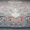 فرش ماشینی 700 شانه تراکم 2550 طرح ارمغان نقره ای
