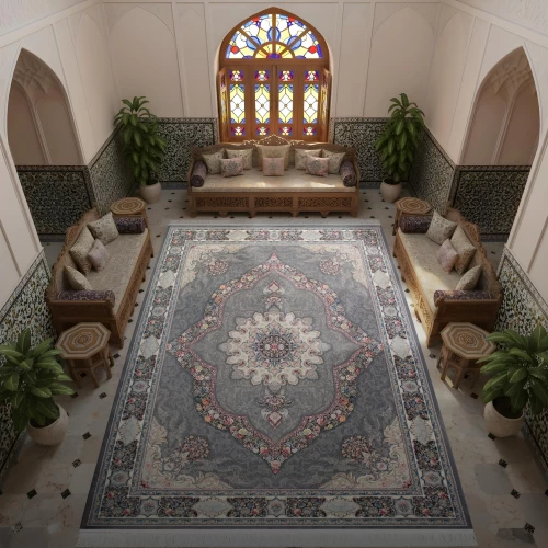 فرش ماشینی 700 شانه تراکم 2550 طرح آروانا دودی