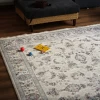 فرش ماشینی ۷۰۰ شانه تراکم ۲۵۵۰ طرح آیناز کرم