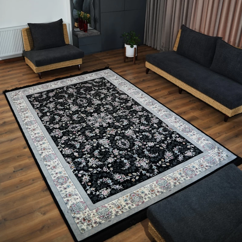 Machine made carpet 700 reeds  density 2550  Aynaz...