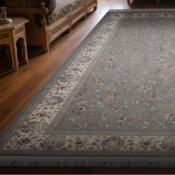 Machine-Made Carpet 700 Reeds, 2550 Density, Aynaz Termeh Design