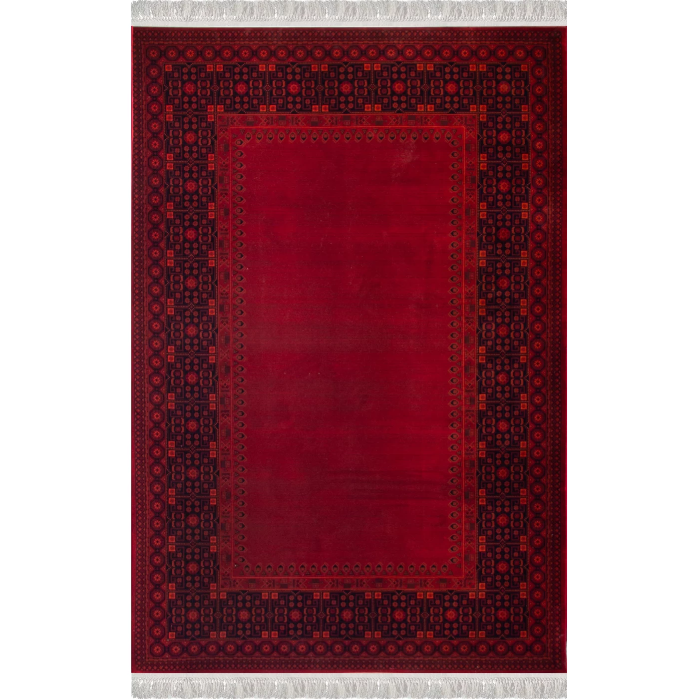 فرش ماشینی ۷۰۰ شانه تراکم ۲۱۰۰ طرح بلوچ دیبا لاکی