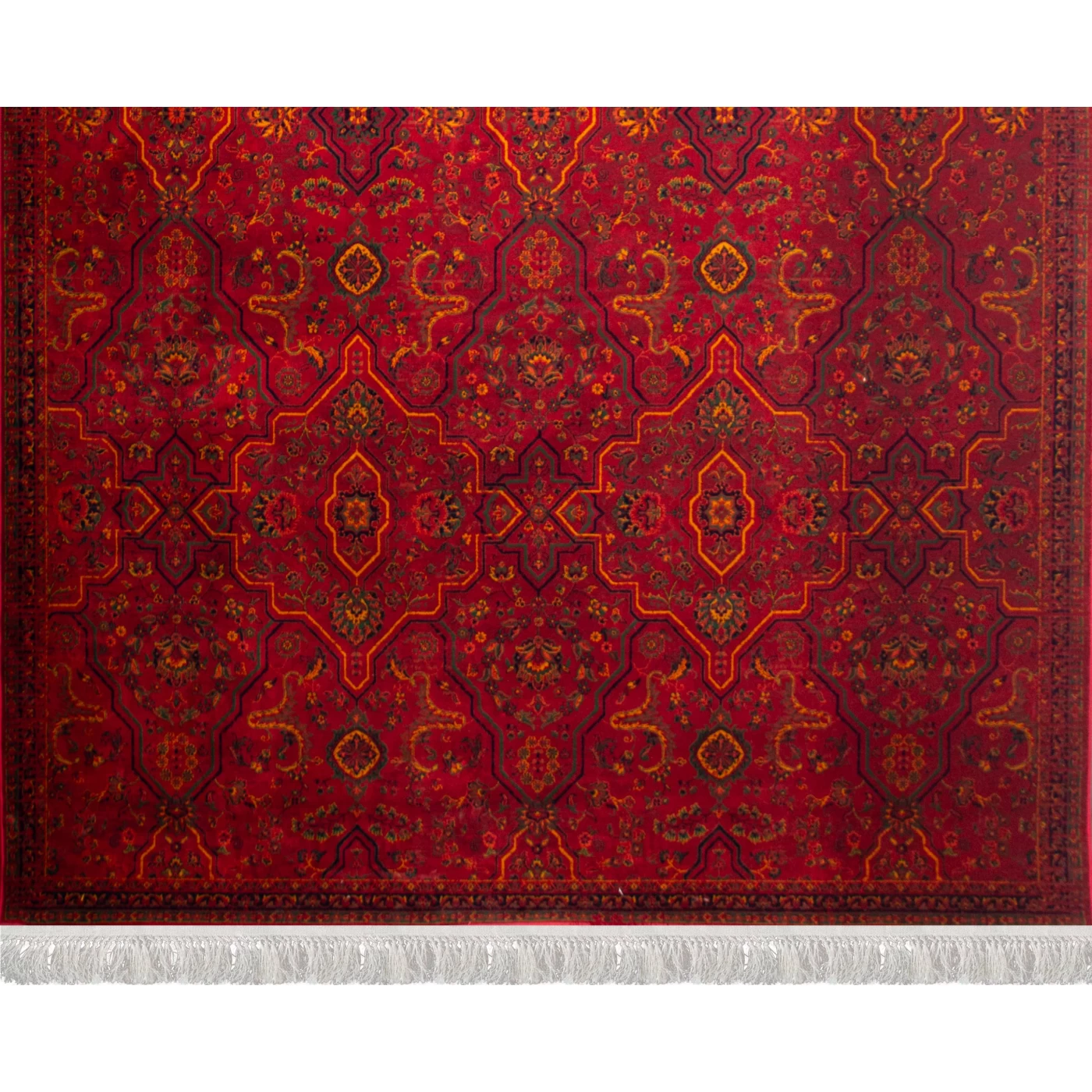 فرش ماشینی ۷۰۰ شانه تراکم ۲۱۰۰ طرح بلوچ نیکلاس لاکی