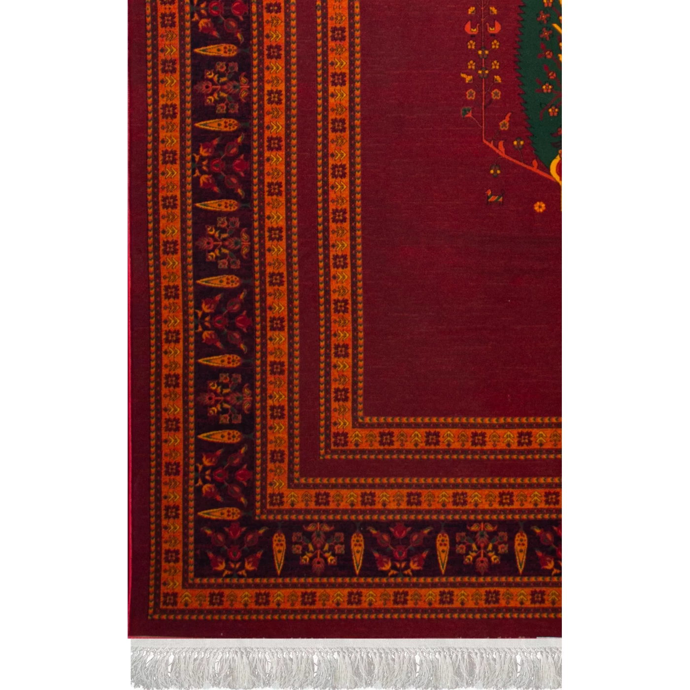 فرش ماشینی ۷۰۰ شانه تراکم ۲۱۰۰ طرح بلوچ یوکا لاکی