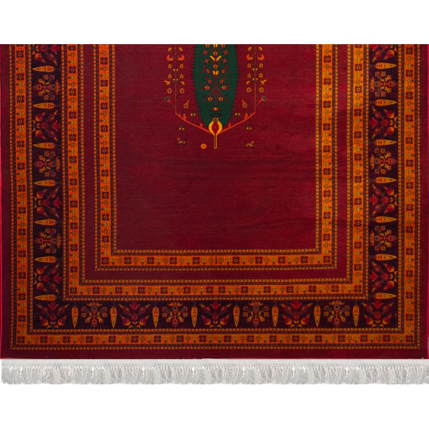 فرش ماشینی ۷۰۰ شانه تراکم ۲۱۰۰ طرح بلوچ یوکا لاکی