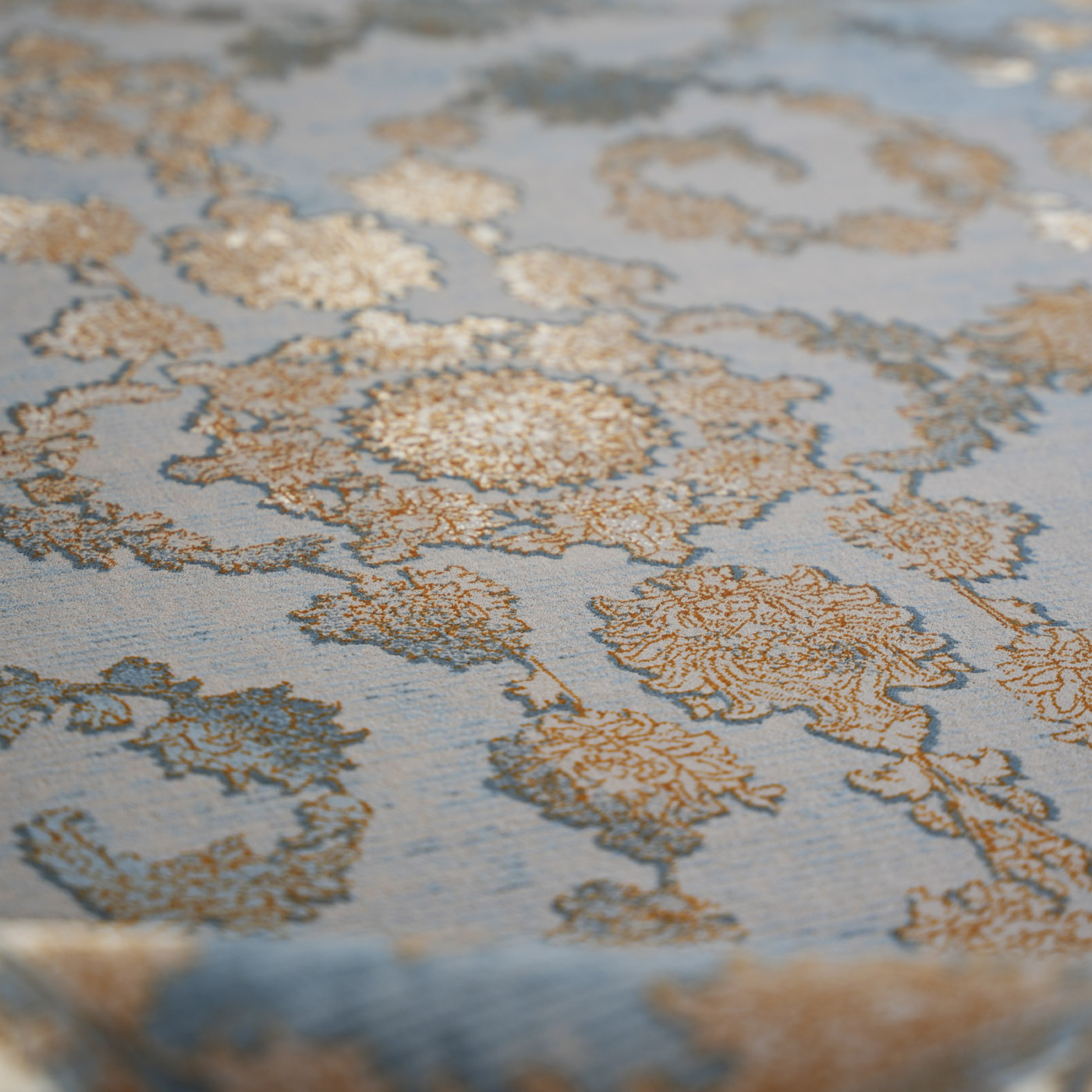 فرش ماشینی 700 شانه تراکم 2550 طرح السا دودی