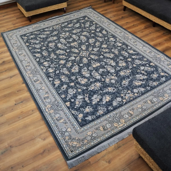 فرش ماشینی ۷۰۰ شانه تراکم ۲۵۵۰ طرح ژینا دودی