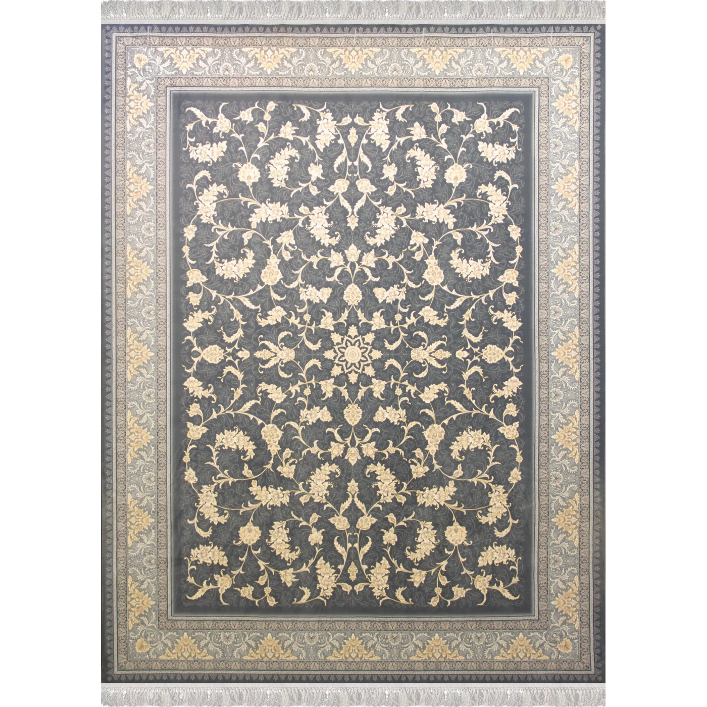 فرش ماشینی 700 شانه تراکم 2550 طرح نگار دودی