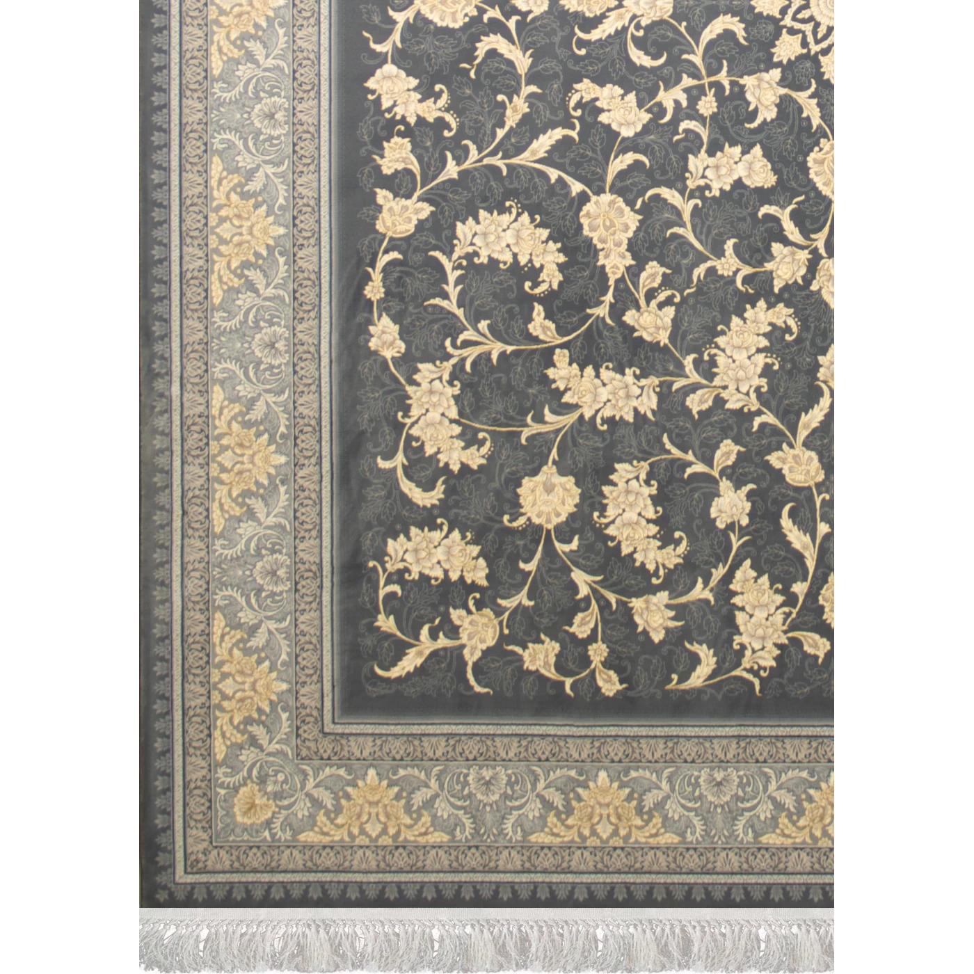 فرش ماشینی 700 شانه تراکم 2550 طرح نگار دودی