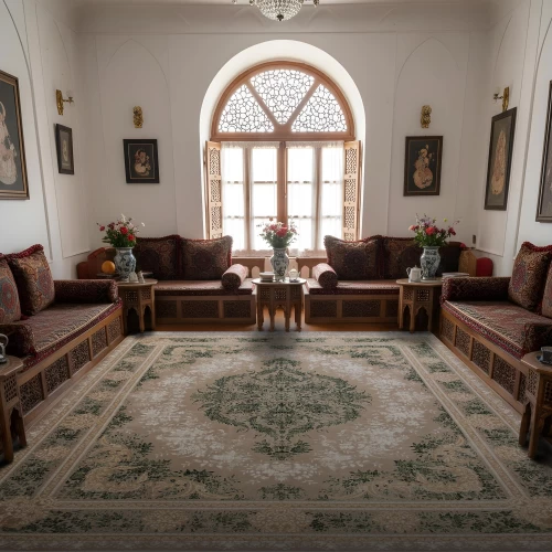 فرش ماشینی 700 شانه تراکم 2550 طرح اپال سبز