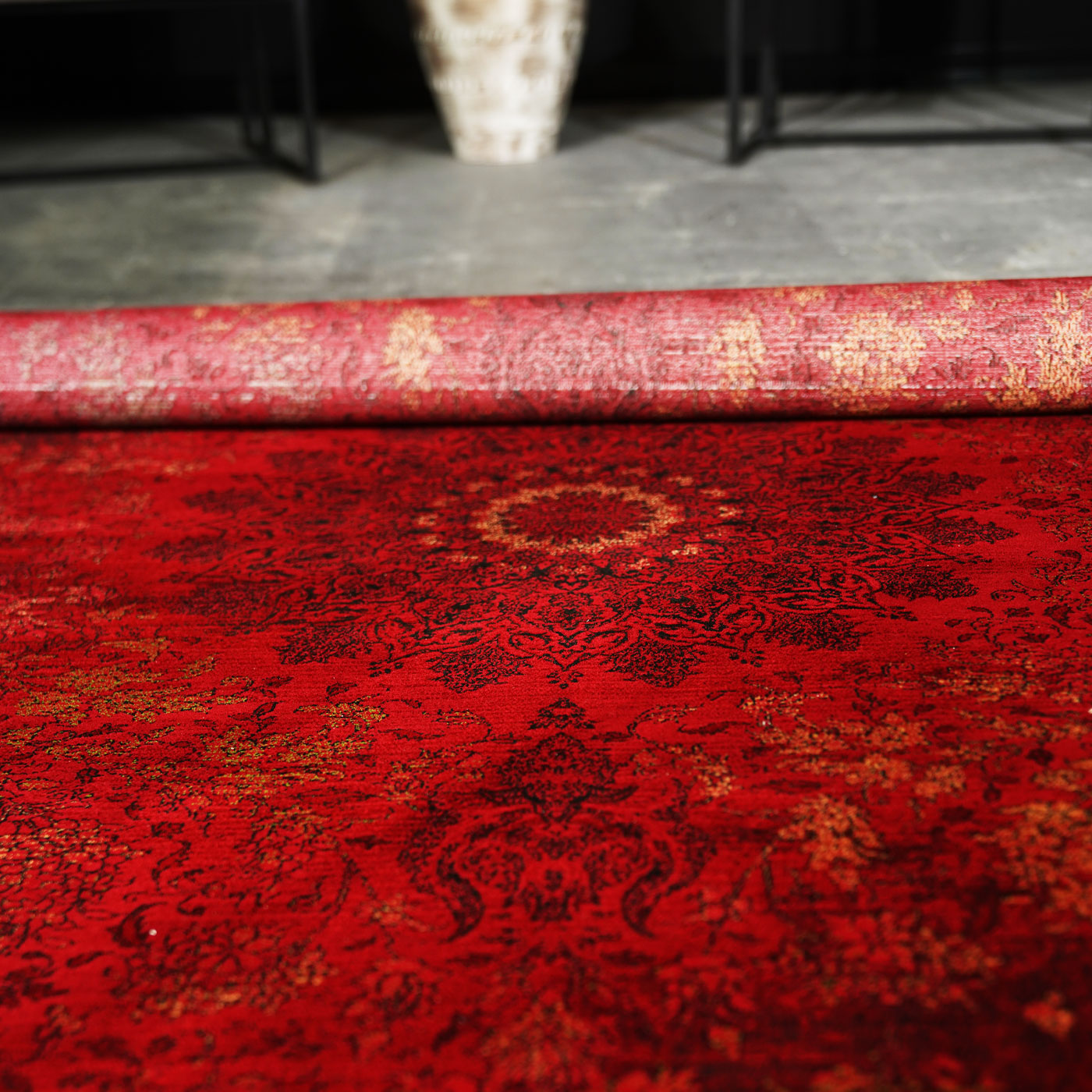 فرش ماشینی 700 شانه تراکم 2550 طرح رادان روناسی