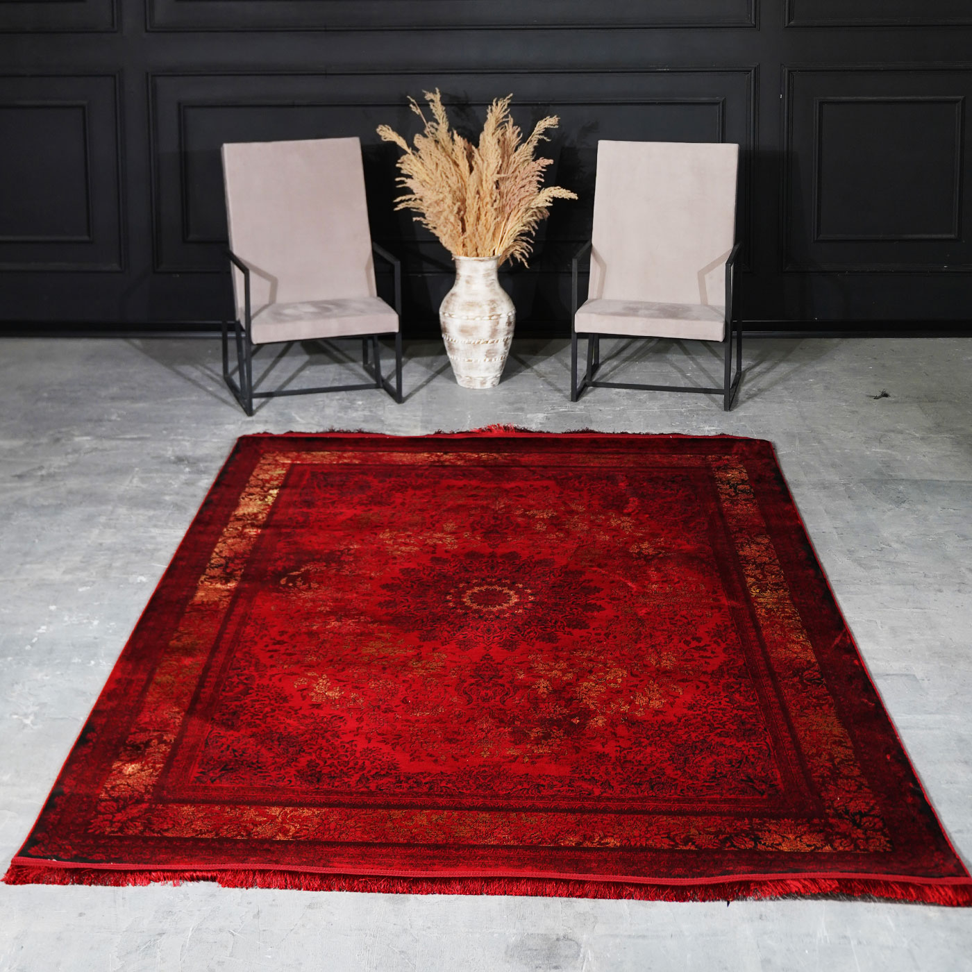 فرش ماشینی 700 شانه تراکم 2550 طرح رادان روناسی