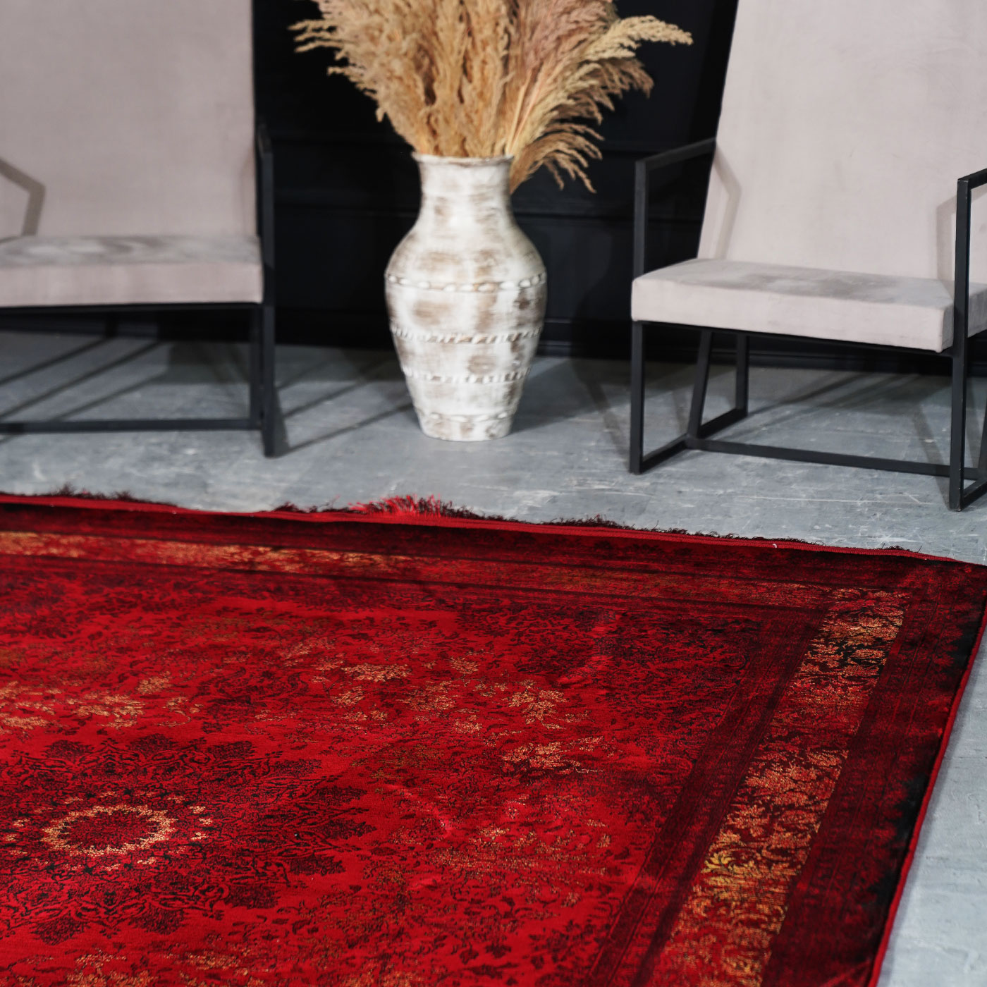 فرش ماشینی 700 شانه تراکم 2550 طرح رادان روناسی