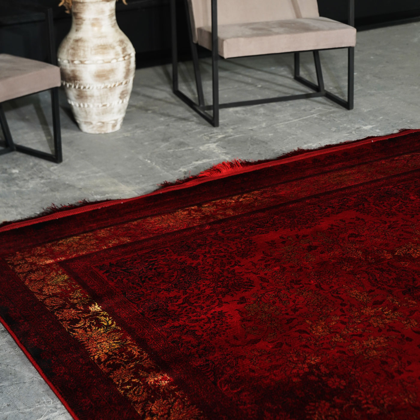 فرش ماشینی 700 شانه تراکم 2550 طرح رادان روناسی