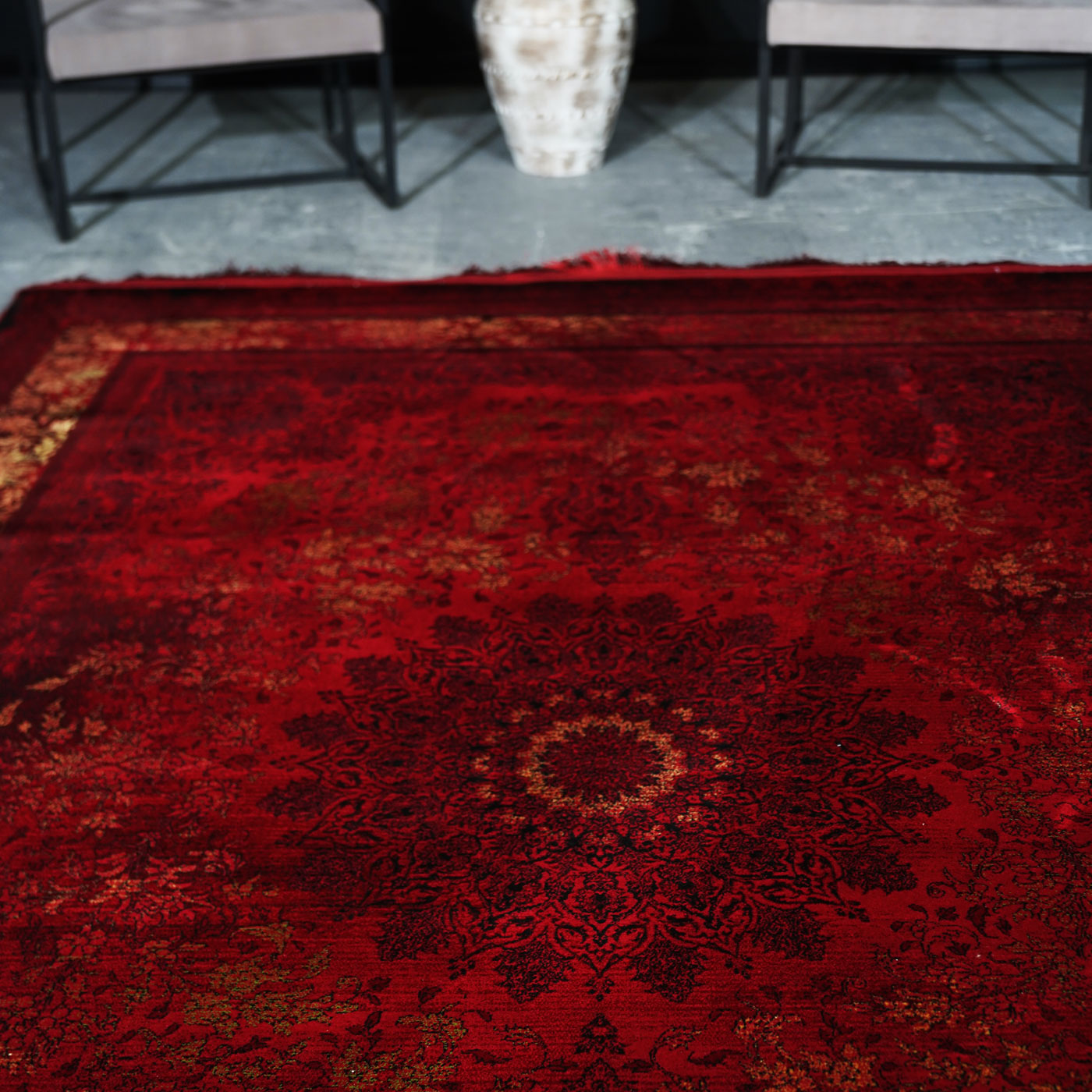 فرش ماشینی 700 شانه تراکم 2550 طرح رادان روناسی