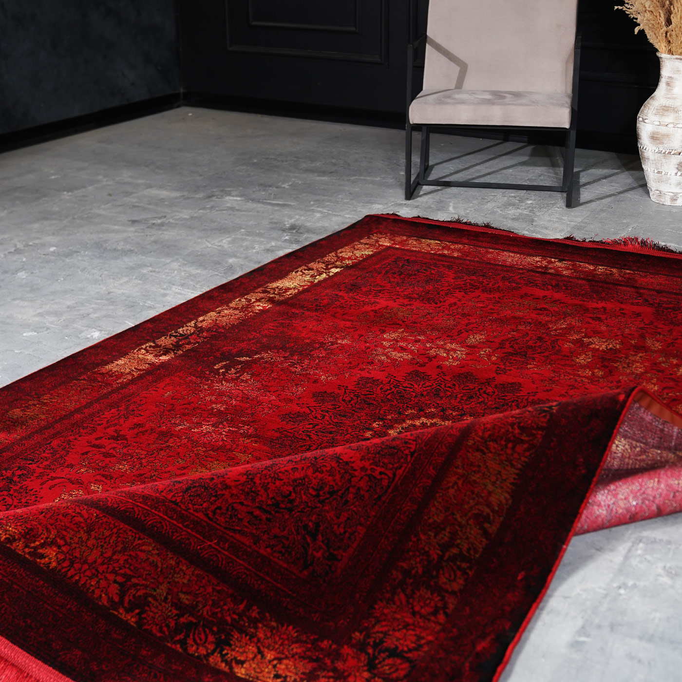 فرش ماشینی 700 شانه تراکم 2550 طرح رادان روناسی