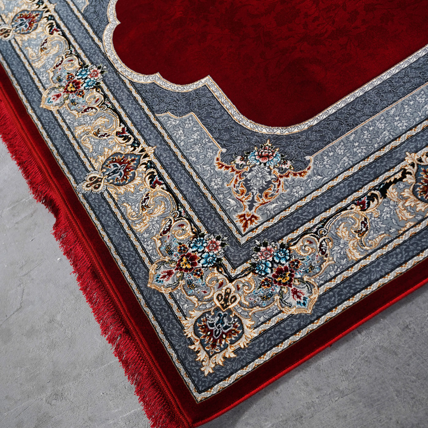 فرش ماشینی 700 شانه تراکم 2550 طرح سرور لاکی