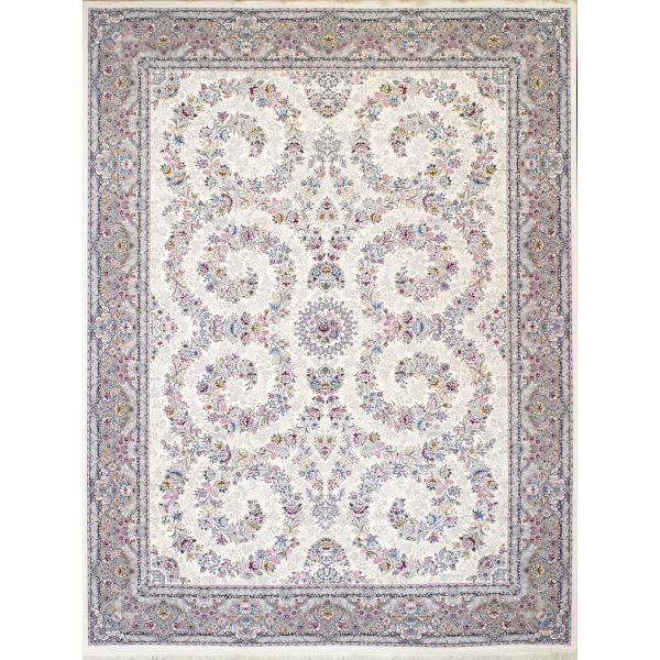 Machine Made Rug 700 Reeds Density 2550 Design Shokooh Cream