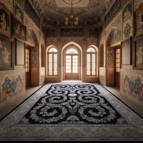 فرش ماشینی ۷۰۰ شانه تراکم ۲۵۵۰ طرح شکوه سرمه ای