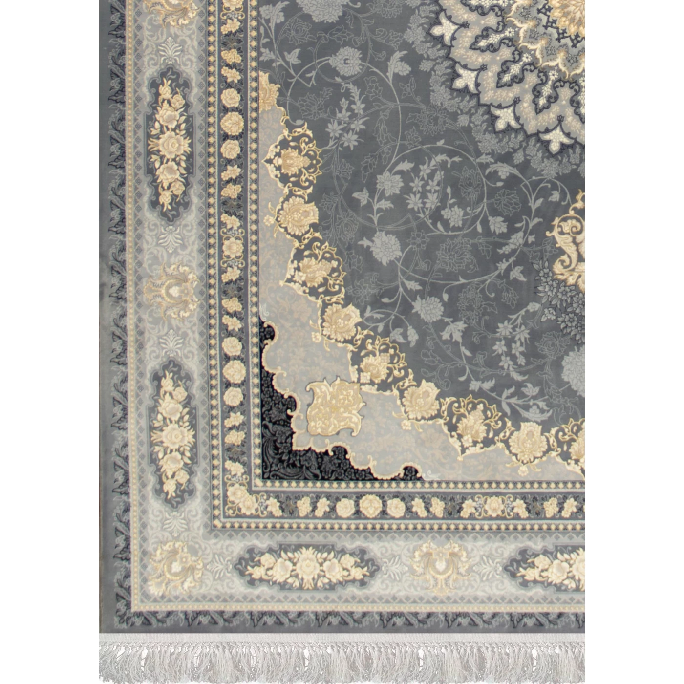 فرش ماشینی ۷۰۰ شانه تراکم ۲۵۵۰ طرح آنیسا دودی