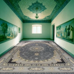 Machine Made Rug 700 Reeds Density 2550 Design Anisa Doodi - Bazar Rug - {category}