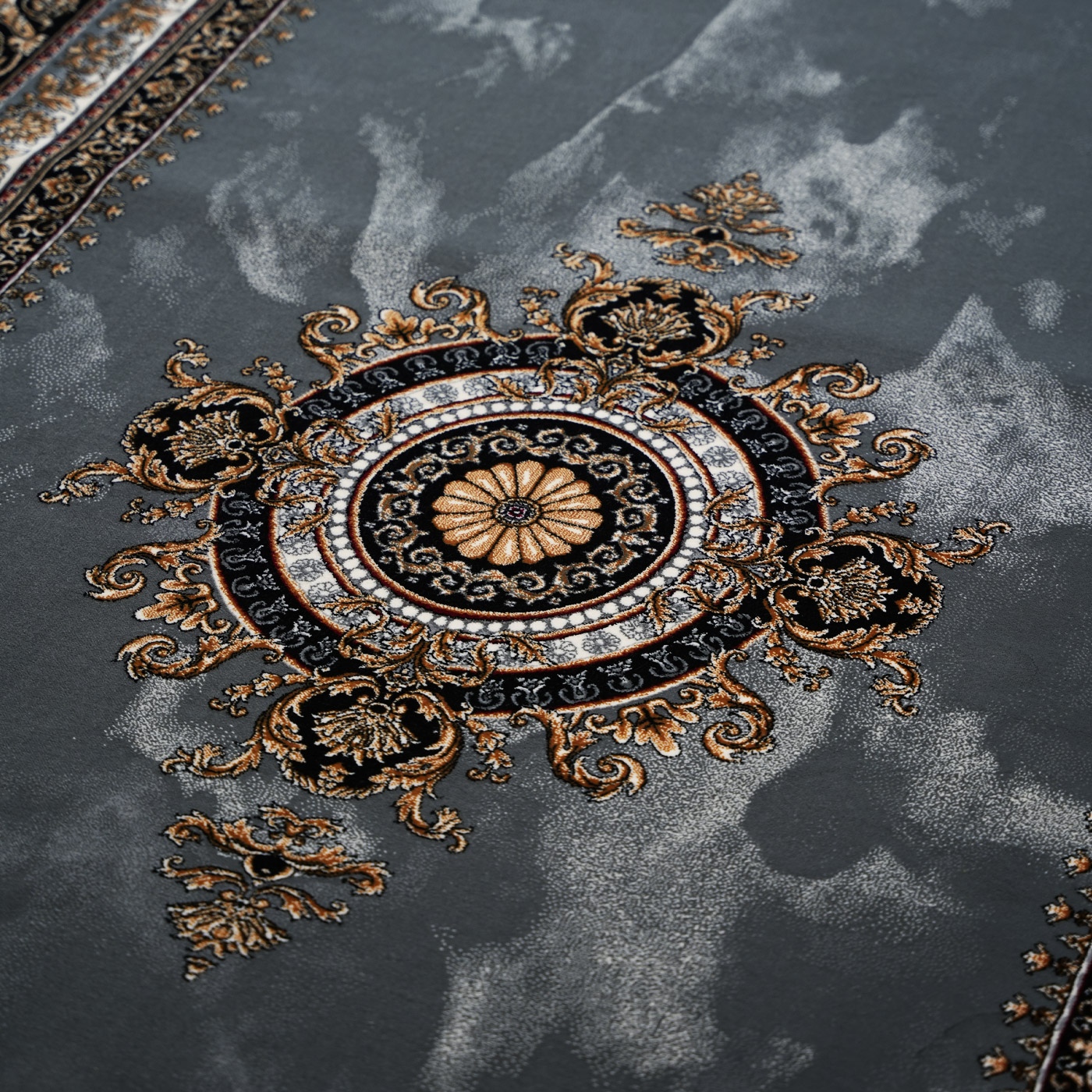 فرش ماشینی 700 شانه تراکم 2550 طرح جیوا دودی