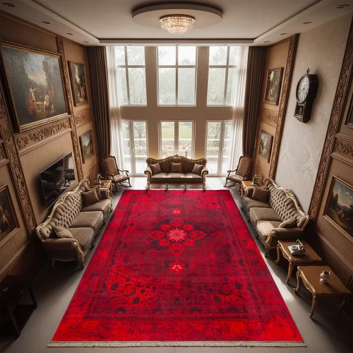 فرش ماشینی 700 شانه تراکم 2550 طرح1109روناسی...