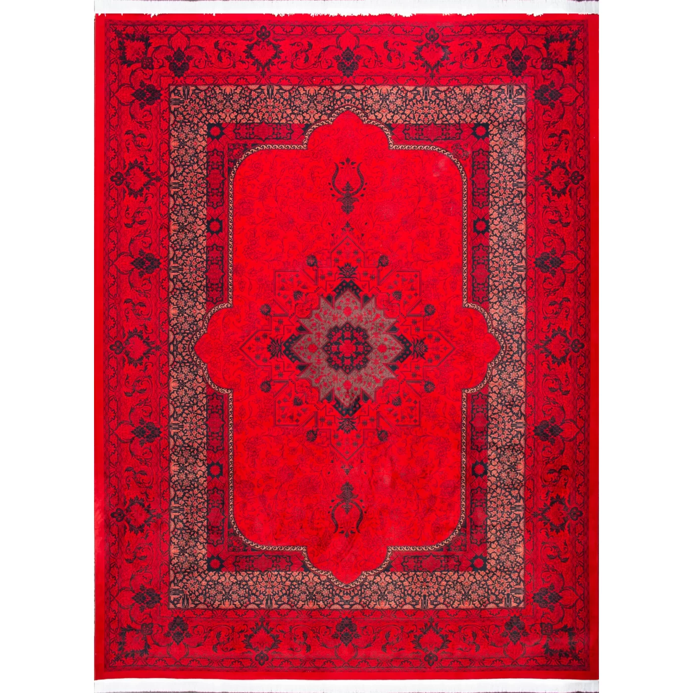 فرش ماشینی 700 شانه تراکم 2550 طرح4117روناسی