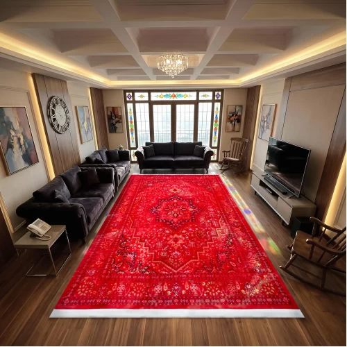 فرش ماشینی 700 شانه تراکم 2550 طرح4616bروناسی...