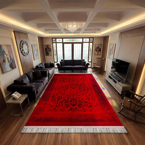 فرش ماشینی ۷۰۰ شانه تراکم ۲۵۵۰ طرح 506روناسی...