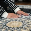 فرش ماشینی 700 شانه تراکم 2550 طرح آنیسا