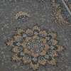 فرش ماشینی 700 شانه تراکم 2550 طرح شیفته ترمه ای