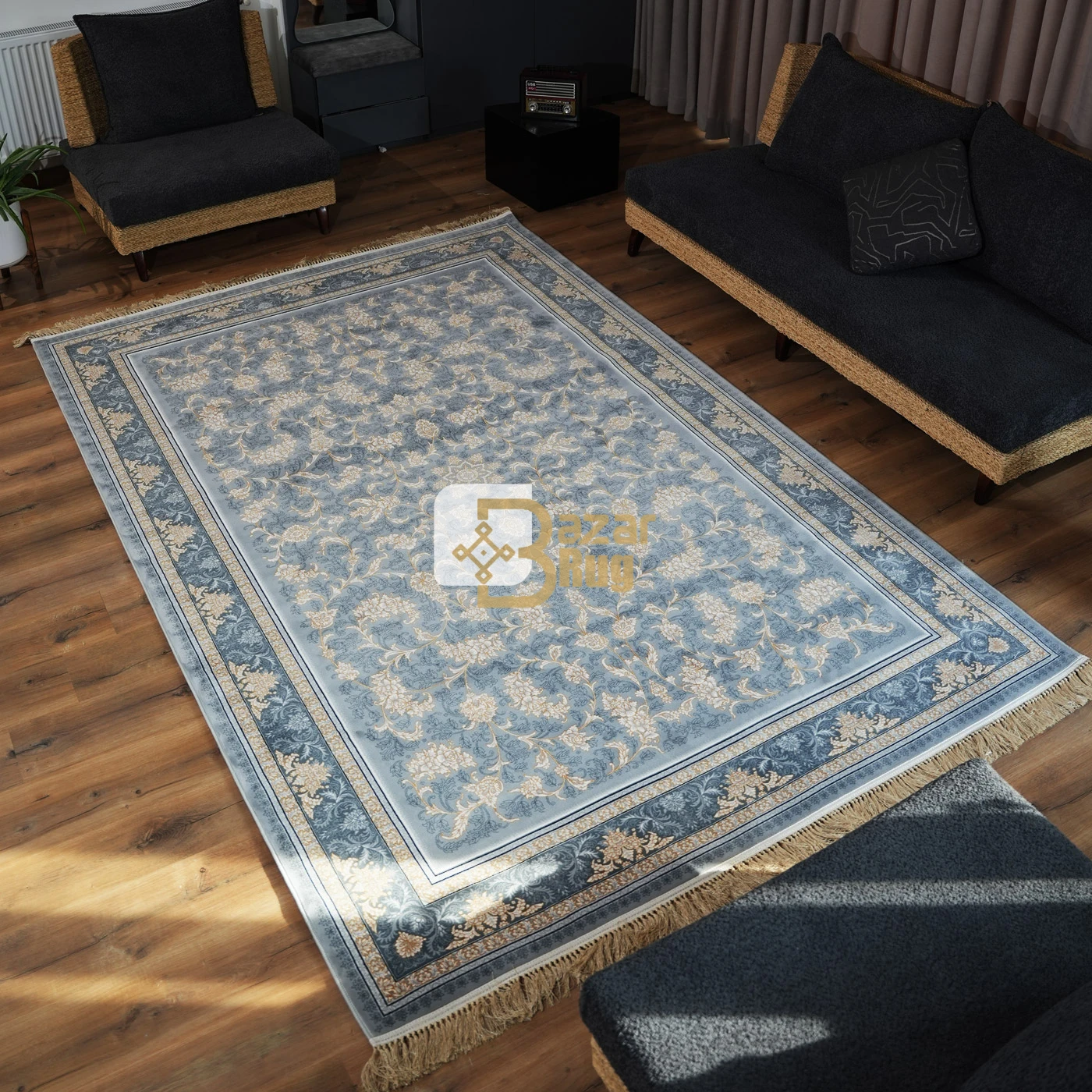 فرش ماشینی 700 شانه تراکم 2550 طرح نگار