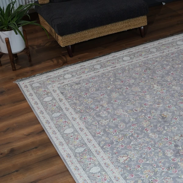 سجادة آلية 1200 شانة كثافة 3600 تصميم دلوين فضي