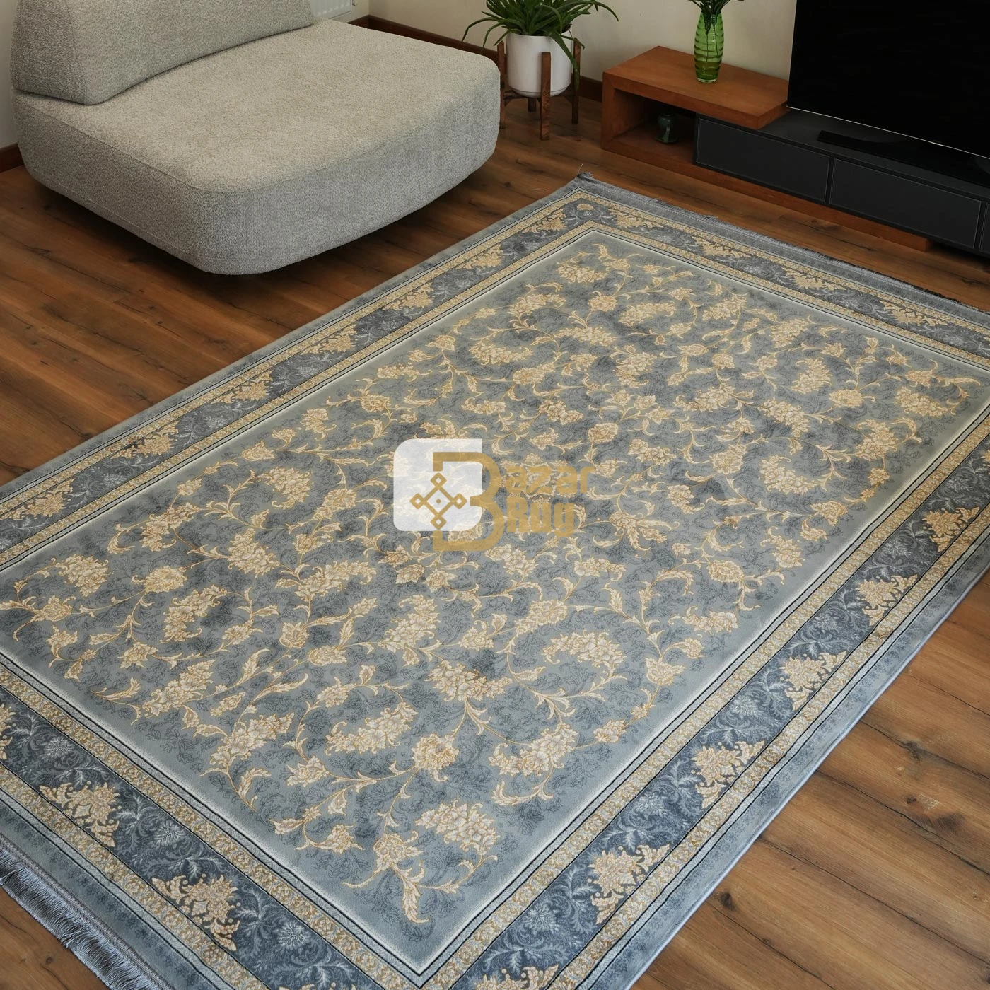 فرش ماشینی 700 شانه تراکم 2550 طرح نگار