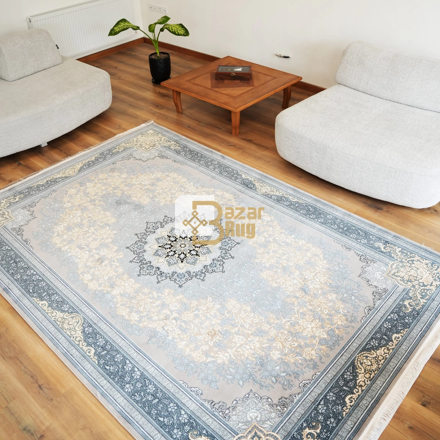 فرش ماشینی 700 شانه تراکم 2550 طرح تندیس