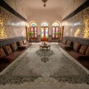 فرش ماشینی 700 شانه تراکم 2550 طرح 2122 سبز ترمه ای