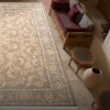 فرش ماشینی ۷۰۰ شانه تراکم ۲۵۵۰ طرح آنا  ترمه ای