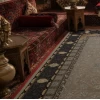 فرش ماشینی 700 شانه تراکم 2550 طرح دایان ترمه
